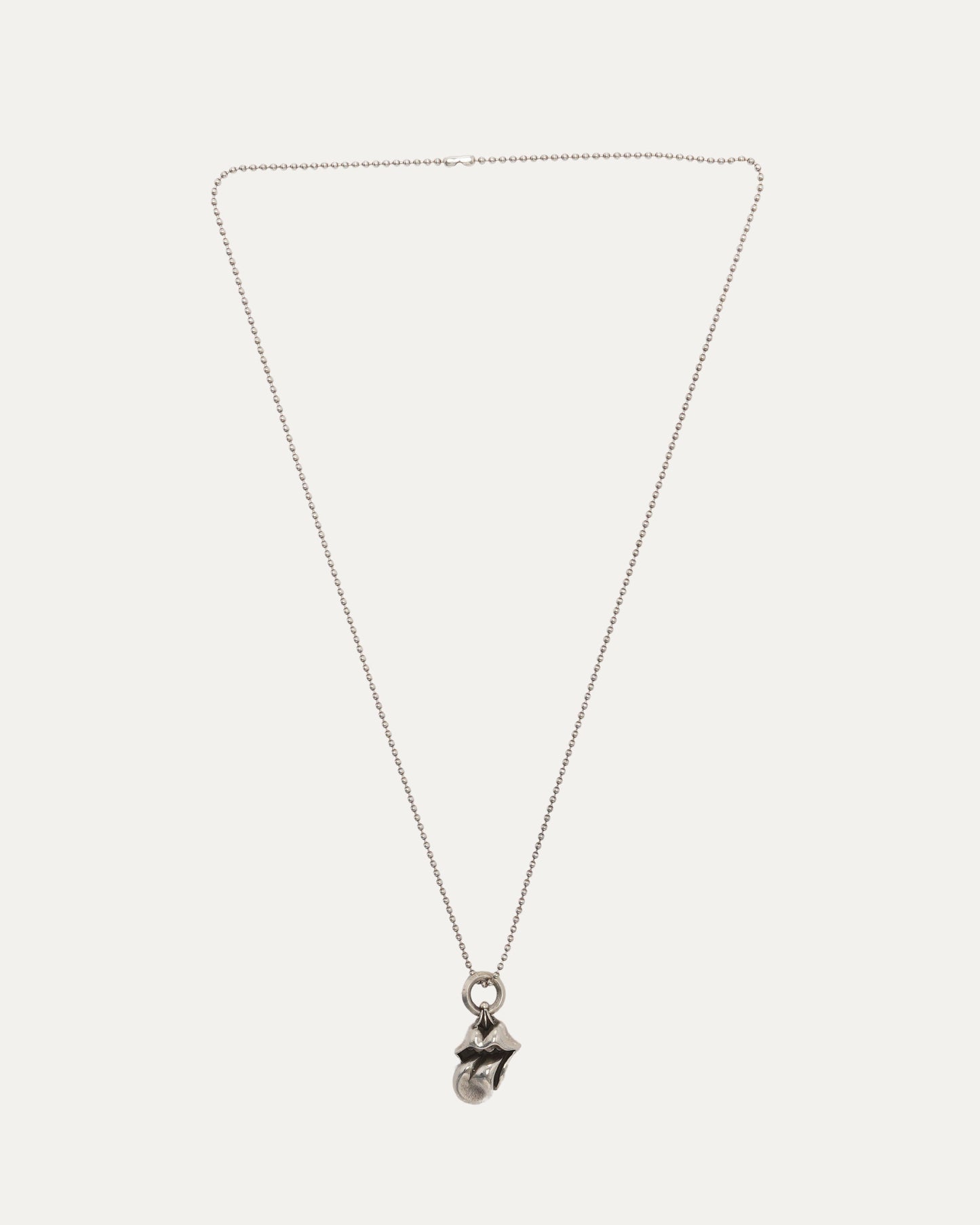 Rolling Stones Pendant with Ball Chain
