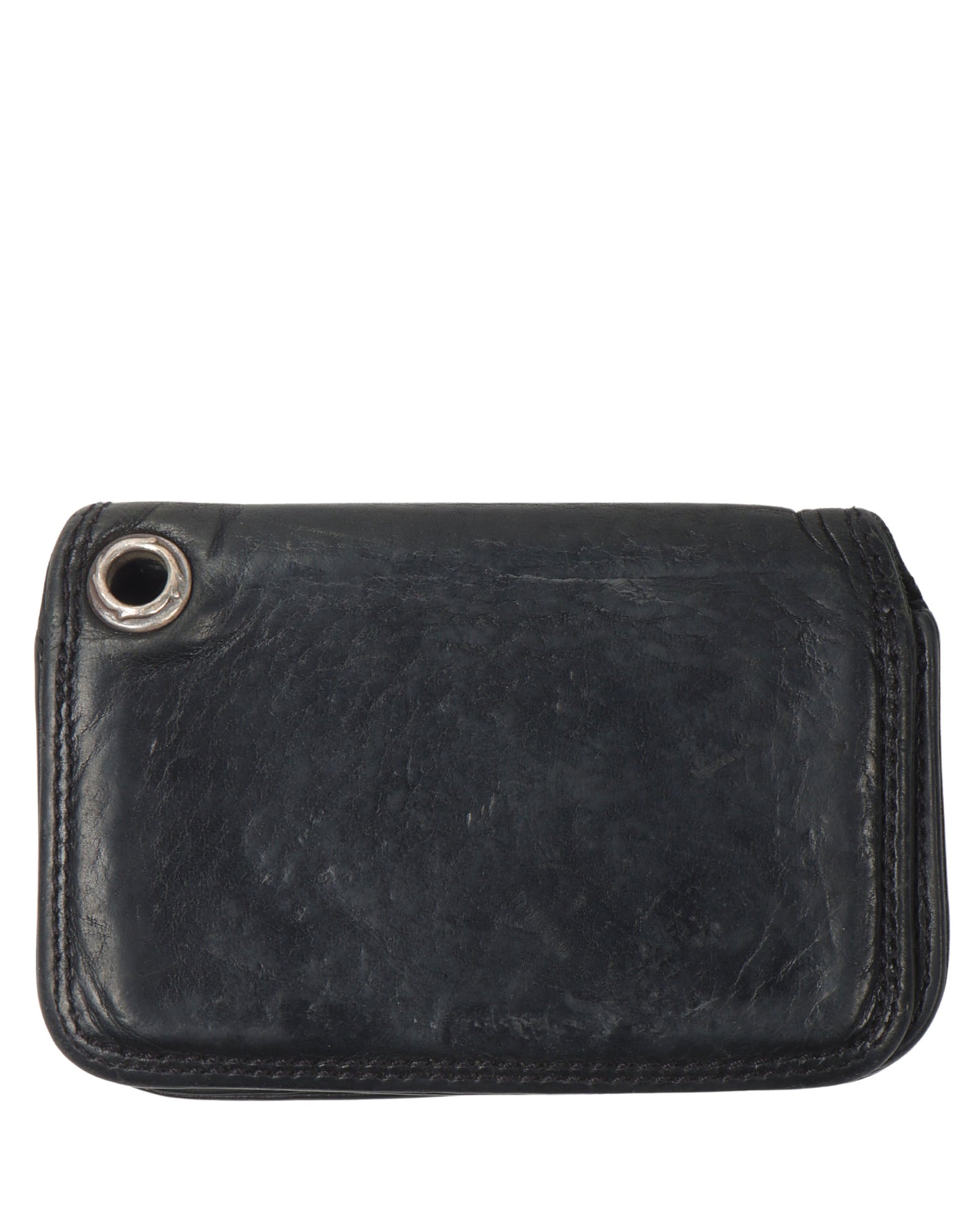 Leather Bifold Scroll Cardholder