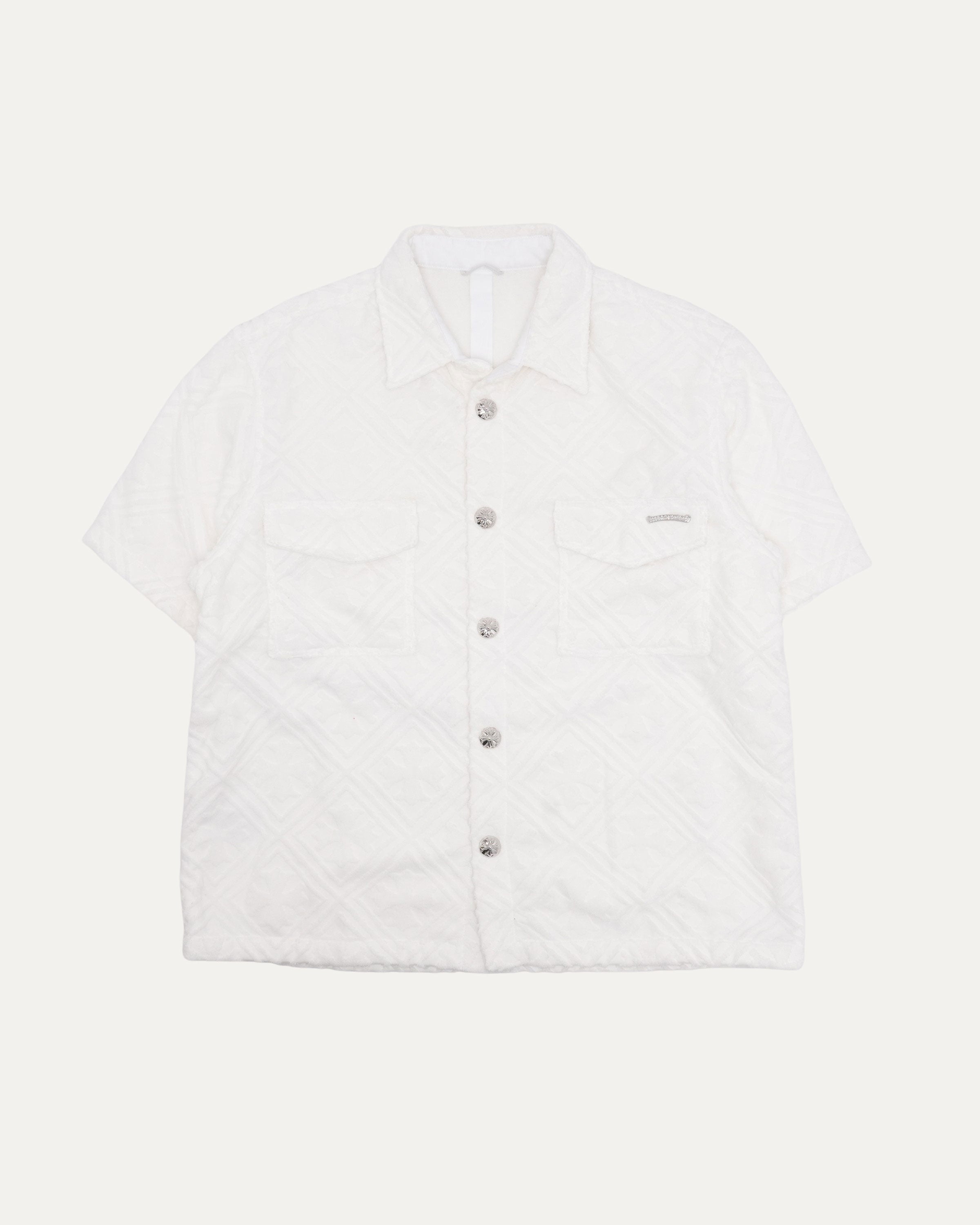 Chrome Hearts Terry Cloth Short Sleeve Shirt – Justin Reed