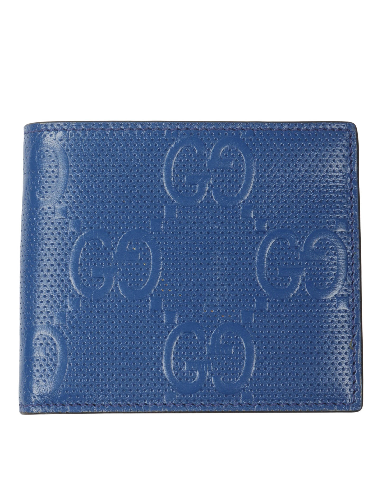 Embossed Monogram Wallet