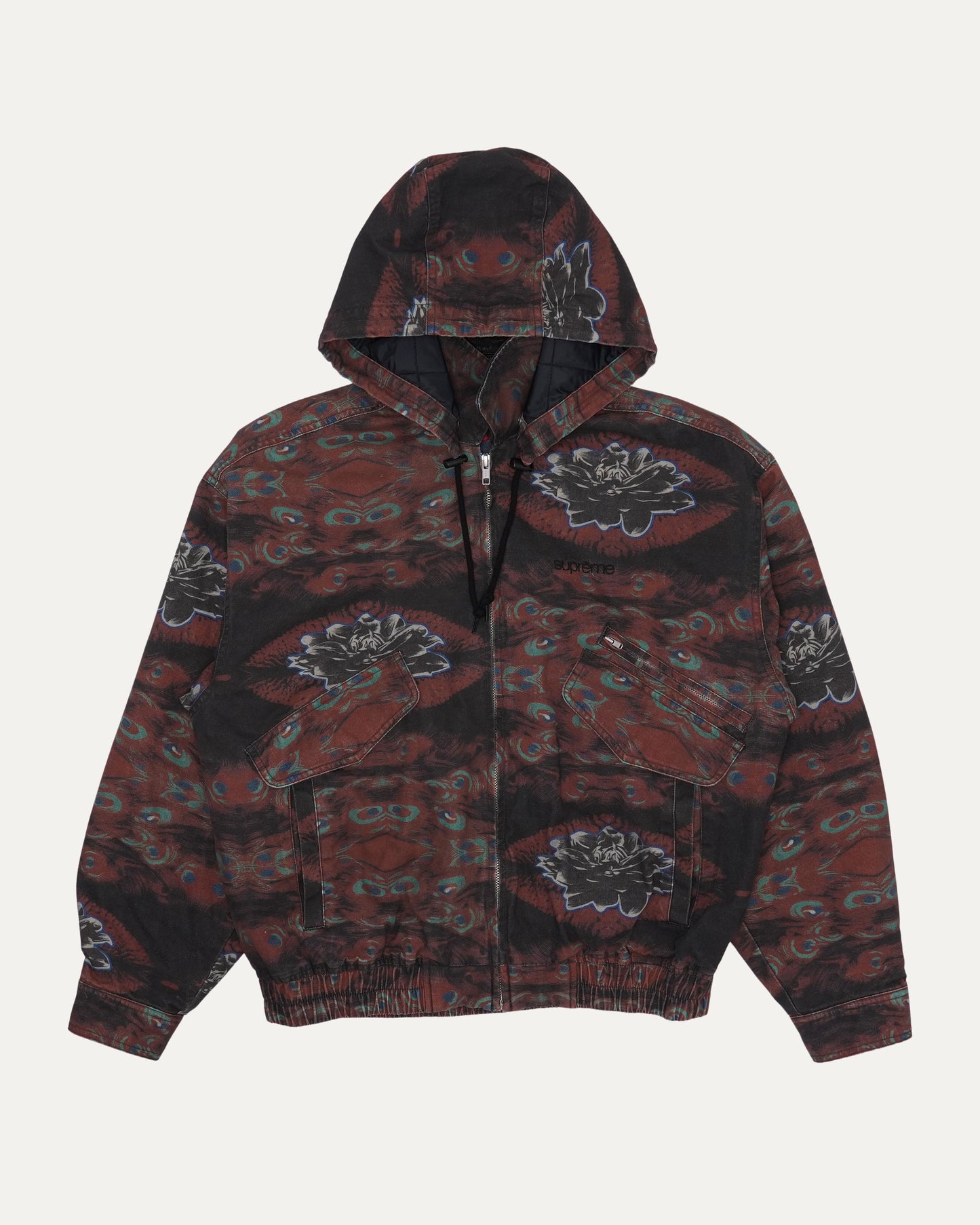 FW23 Leather Collar Utility Jacket