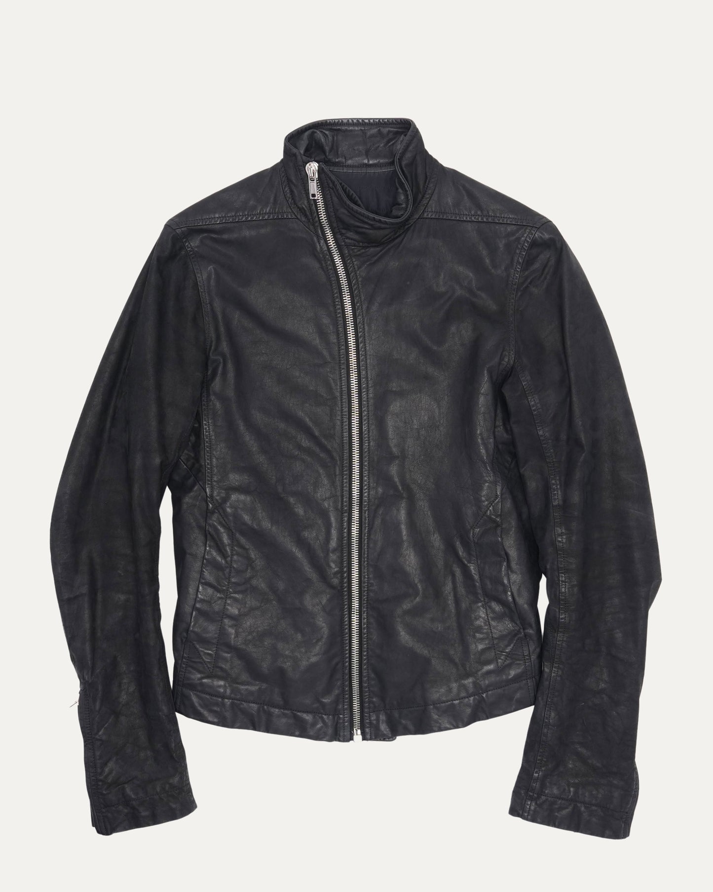 FW12 Mollino Quilted Lamb Leather Jacket