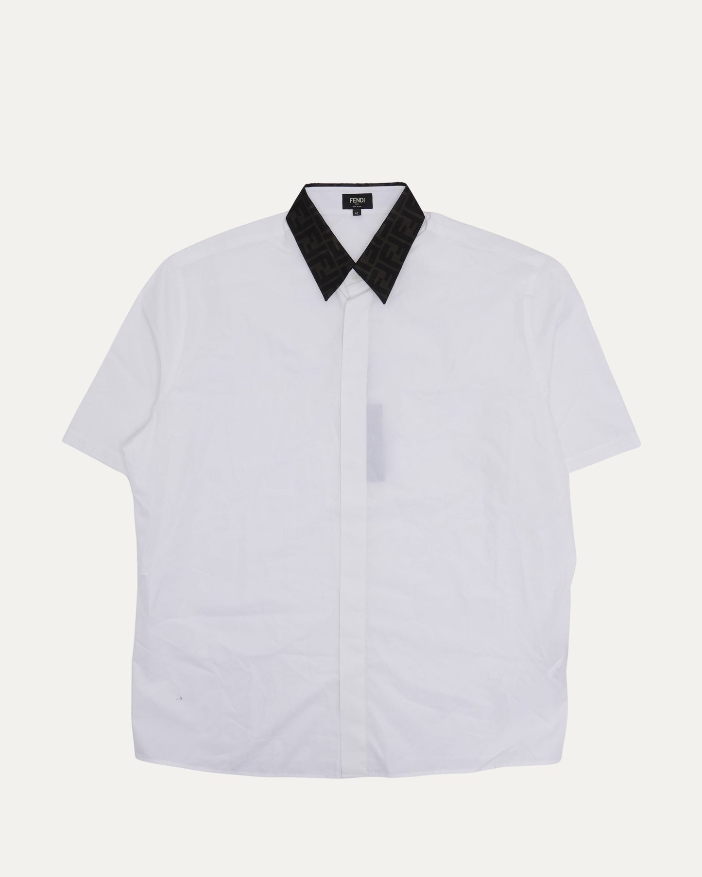 Monogram Collar Shirt