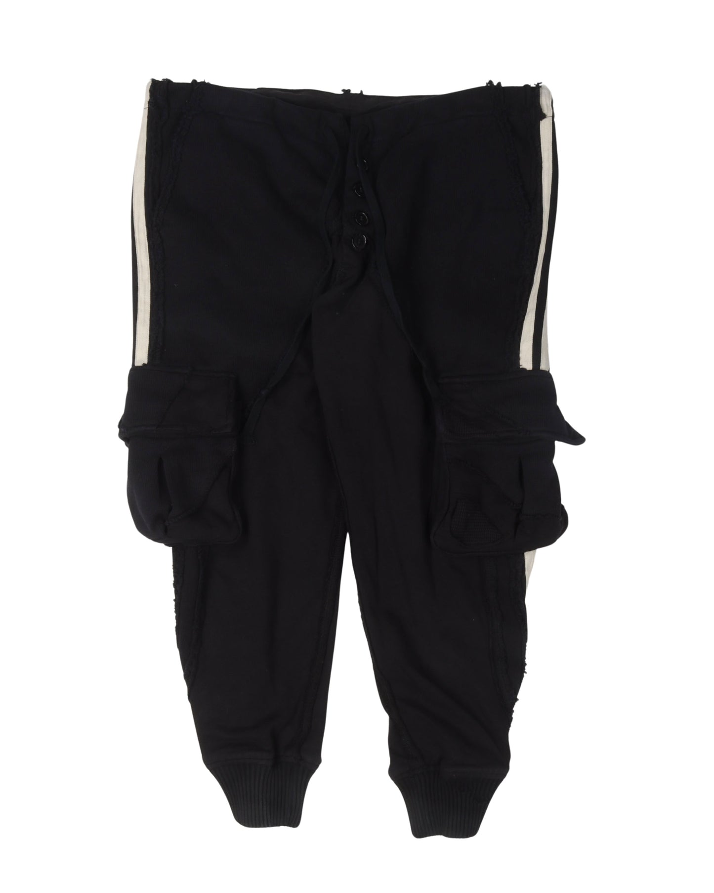 Striped Fleece Slim Lounge Pants