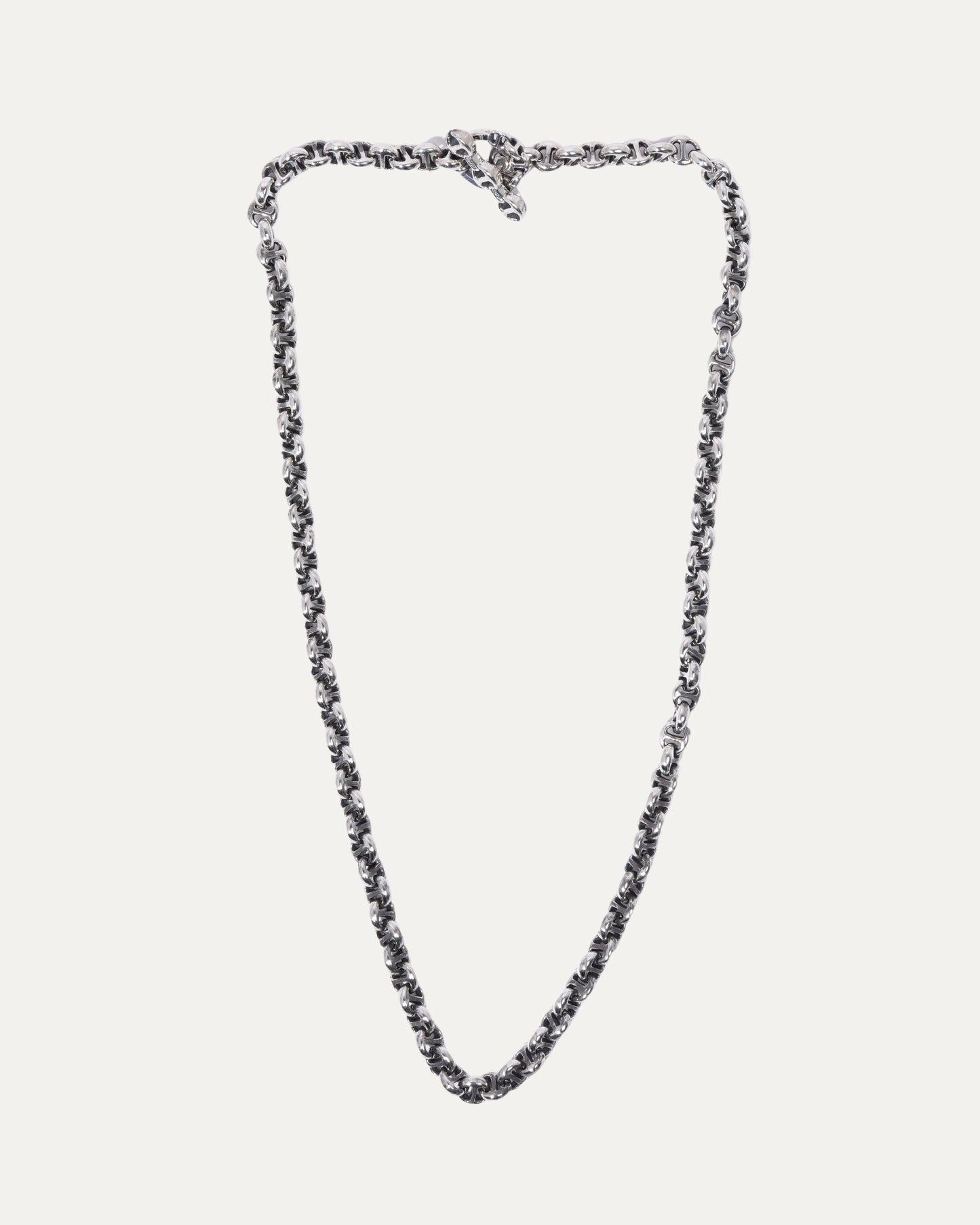 5MM Open-Link Necklace with Diamonds