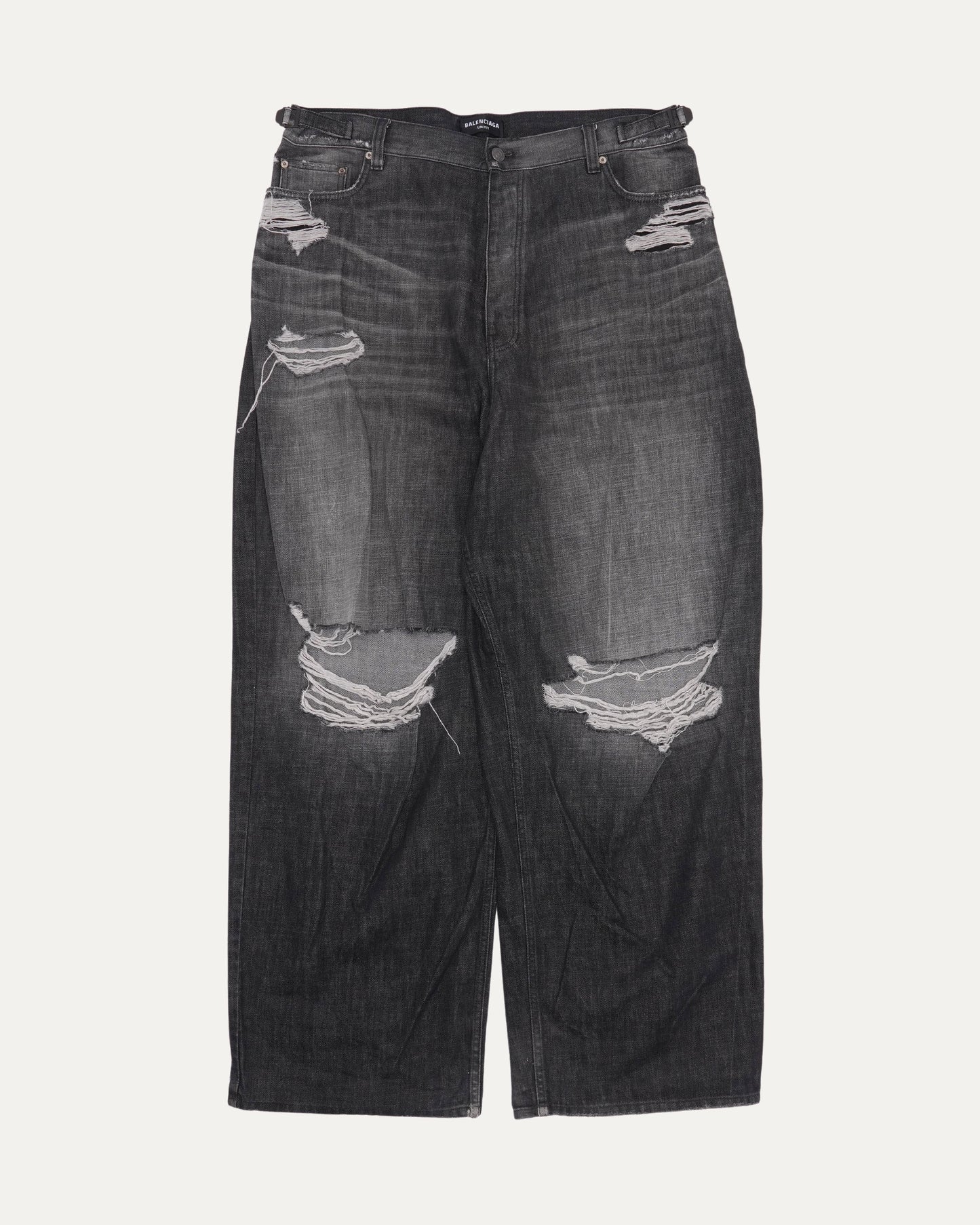 Super Large Destroyed Baggy Jeans