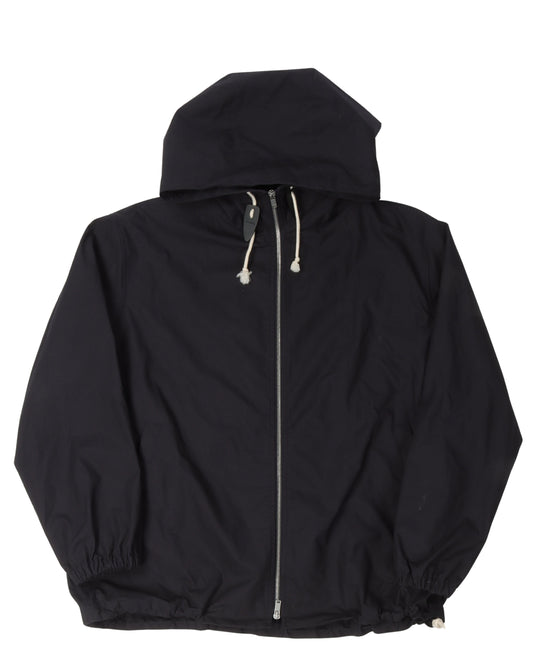 Hooded Zip Up Blouson Jacket