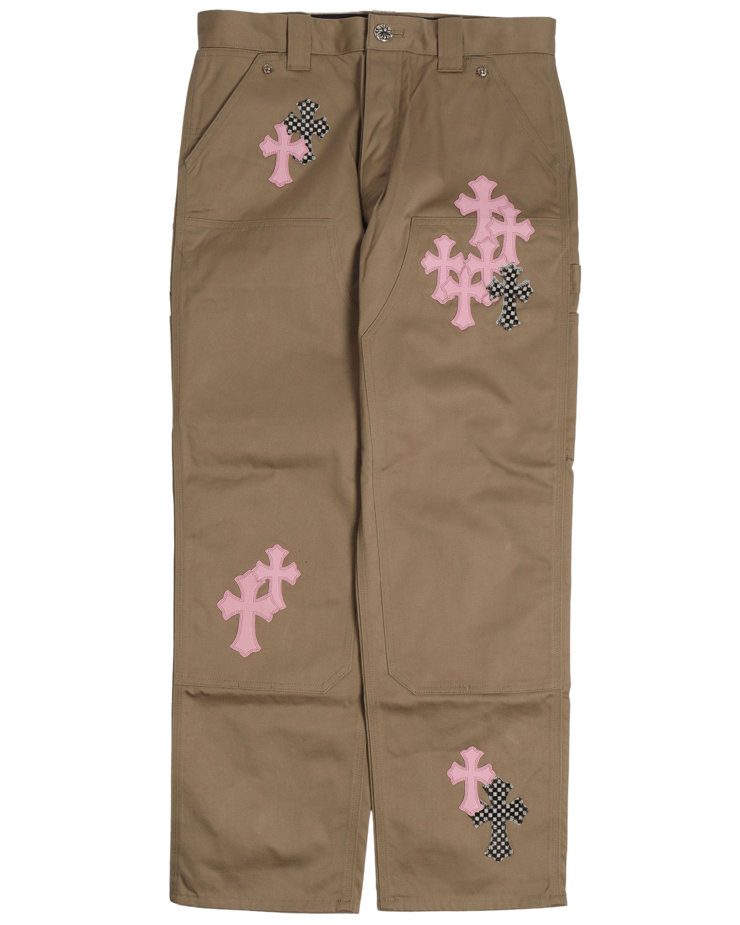 Cross Patch Double Knee Carpenter Pants