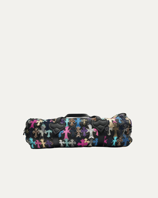 XXL Multicolor Cross Patch Duffel Bag
