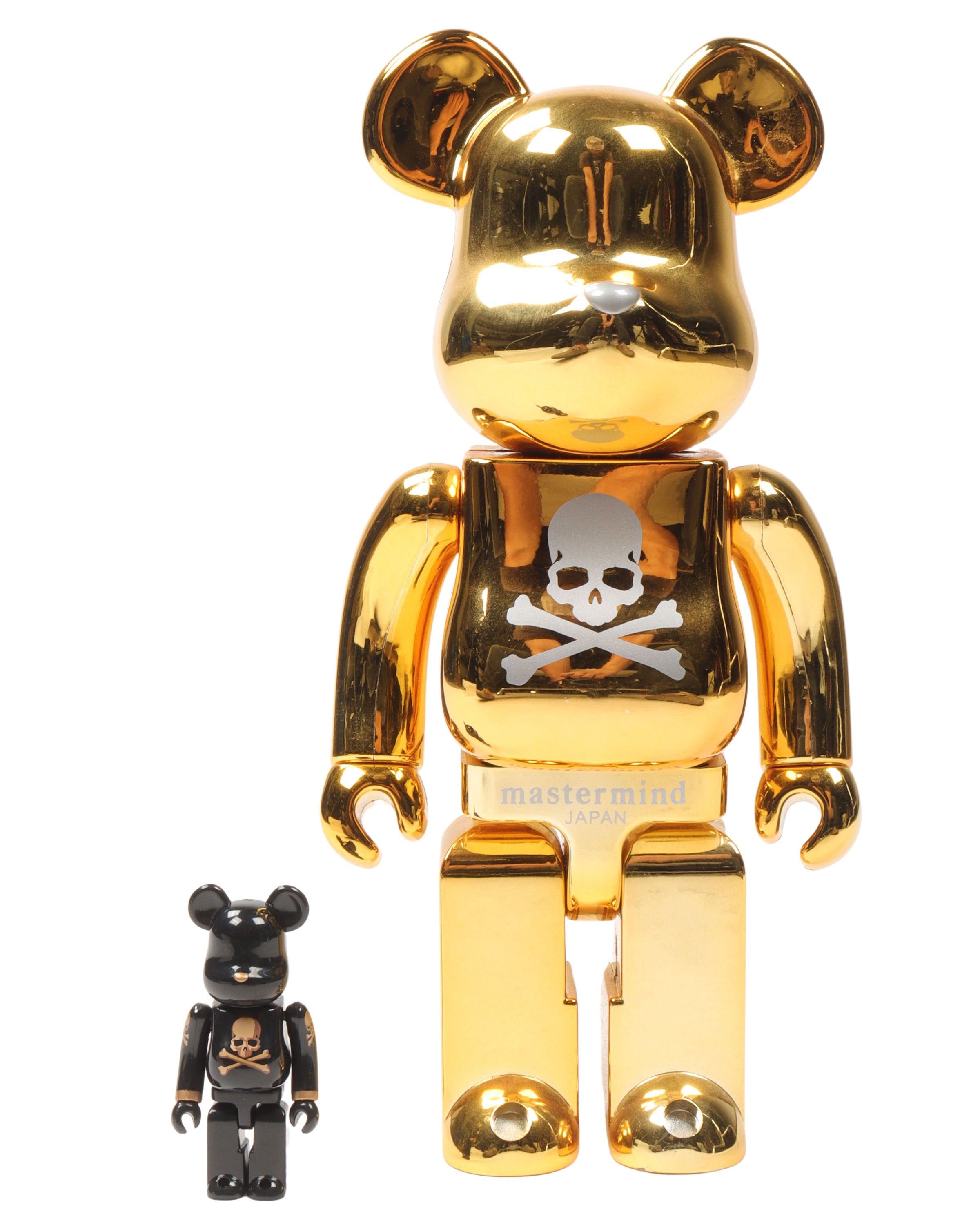 Bearbrick Mastermind Japan 400% and 100% Set (2021)