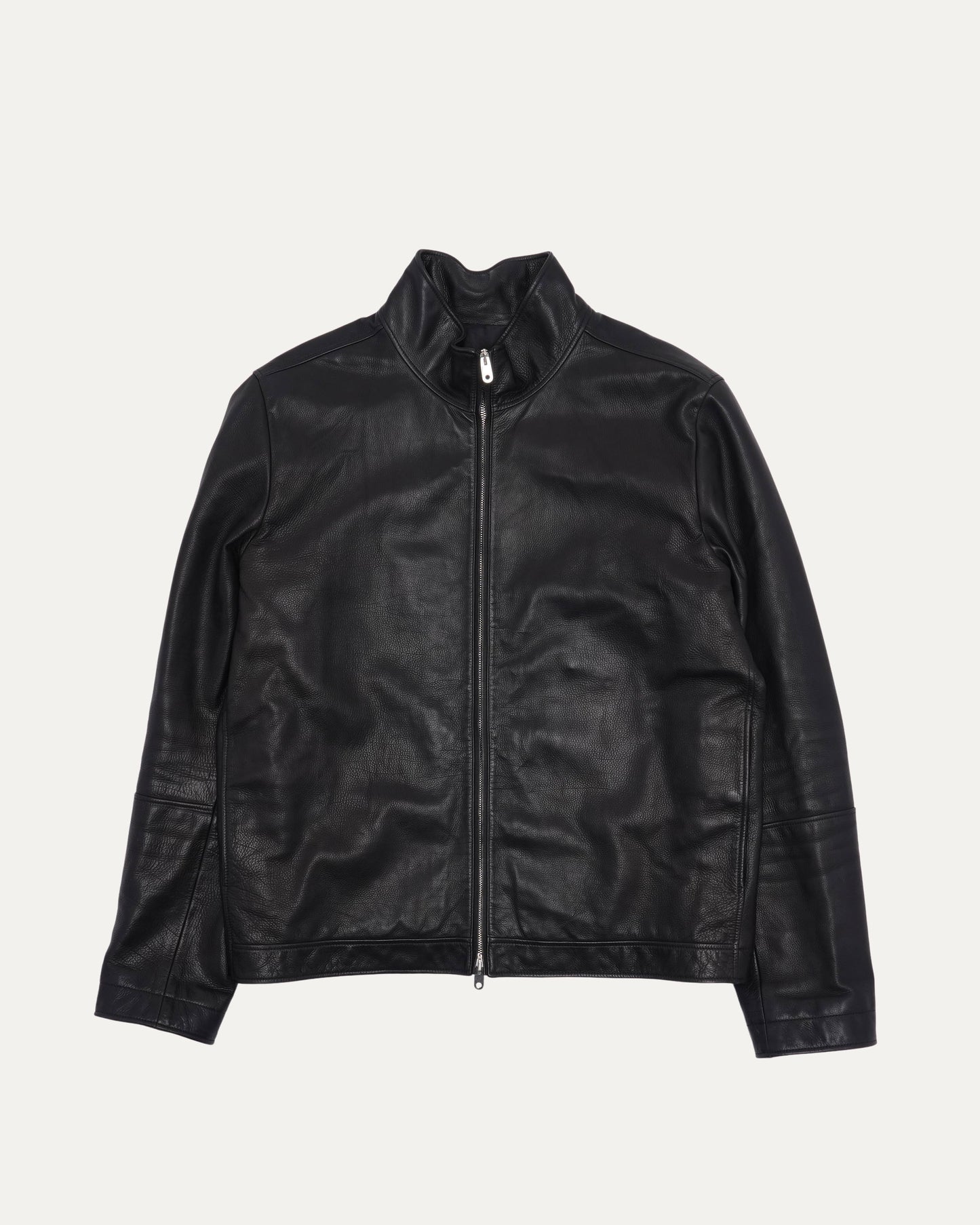 Zip Leather Jacket