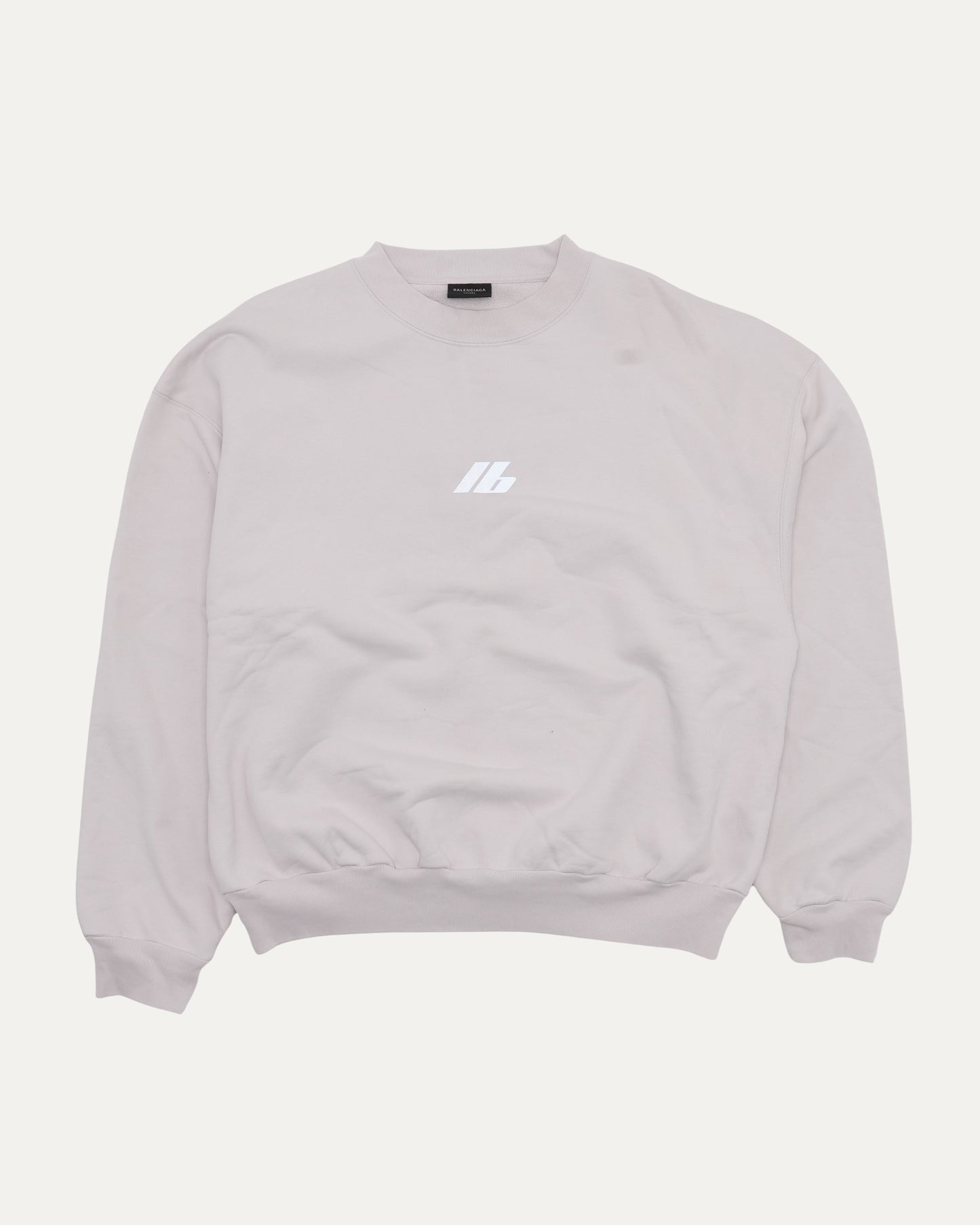 Reflective Logo Crewneck Sweatshirt