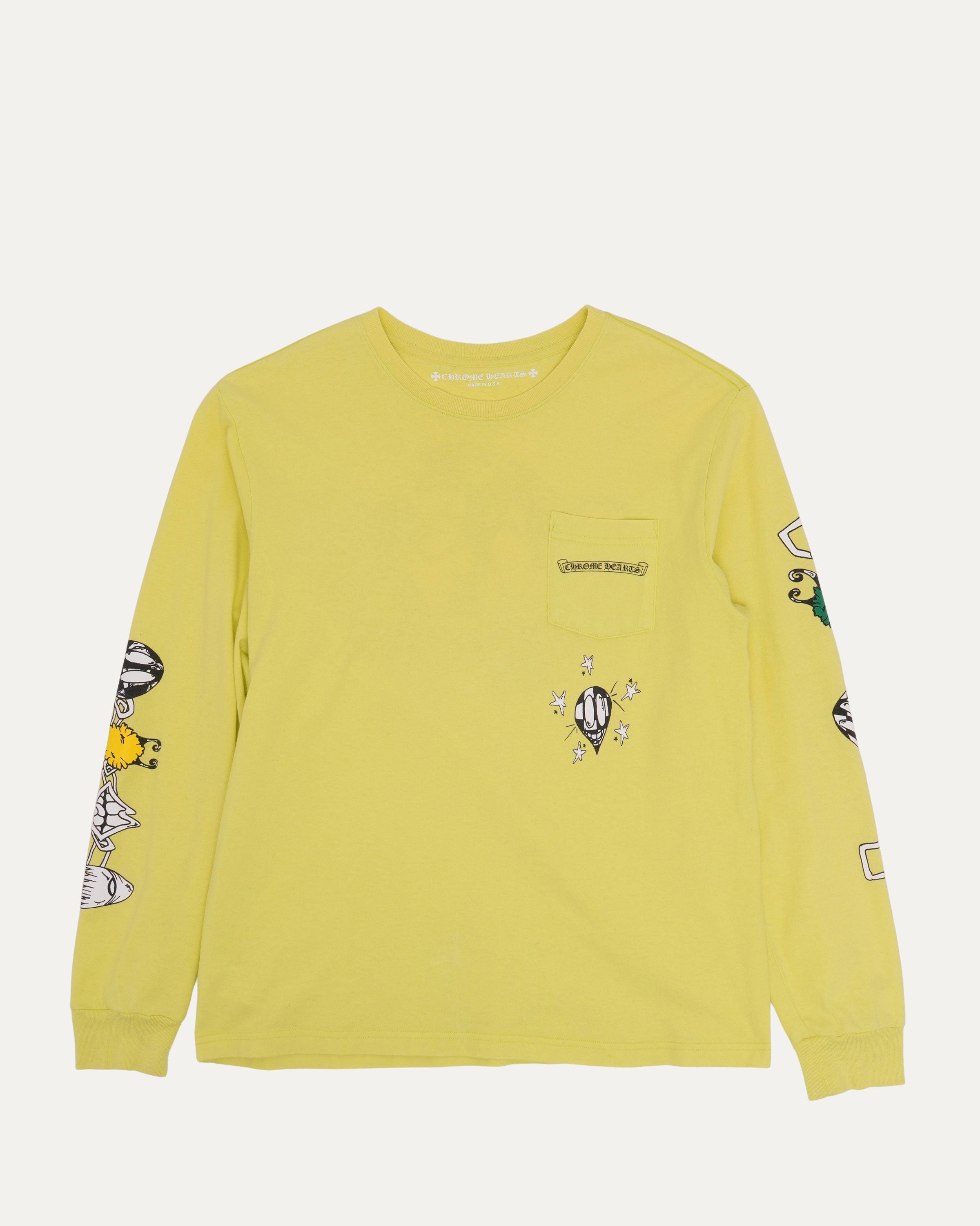 Chrome Hearts Matty Boy Link Long Sleeve Pocket T-Shirt – JR Inc.