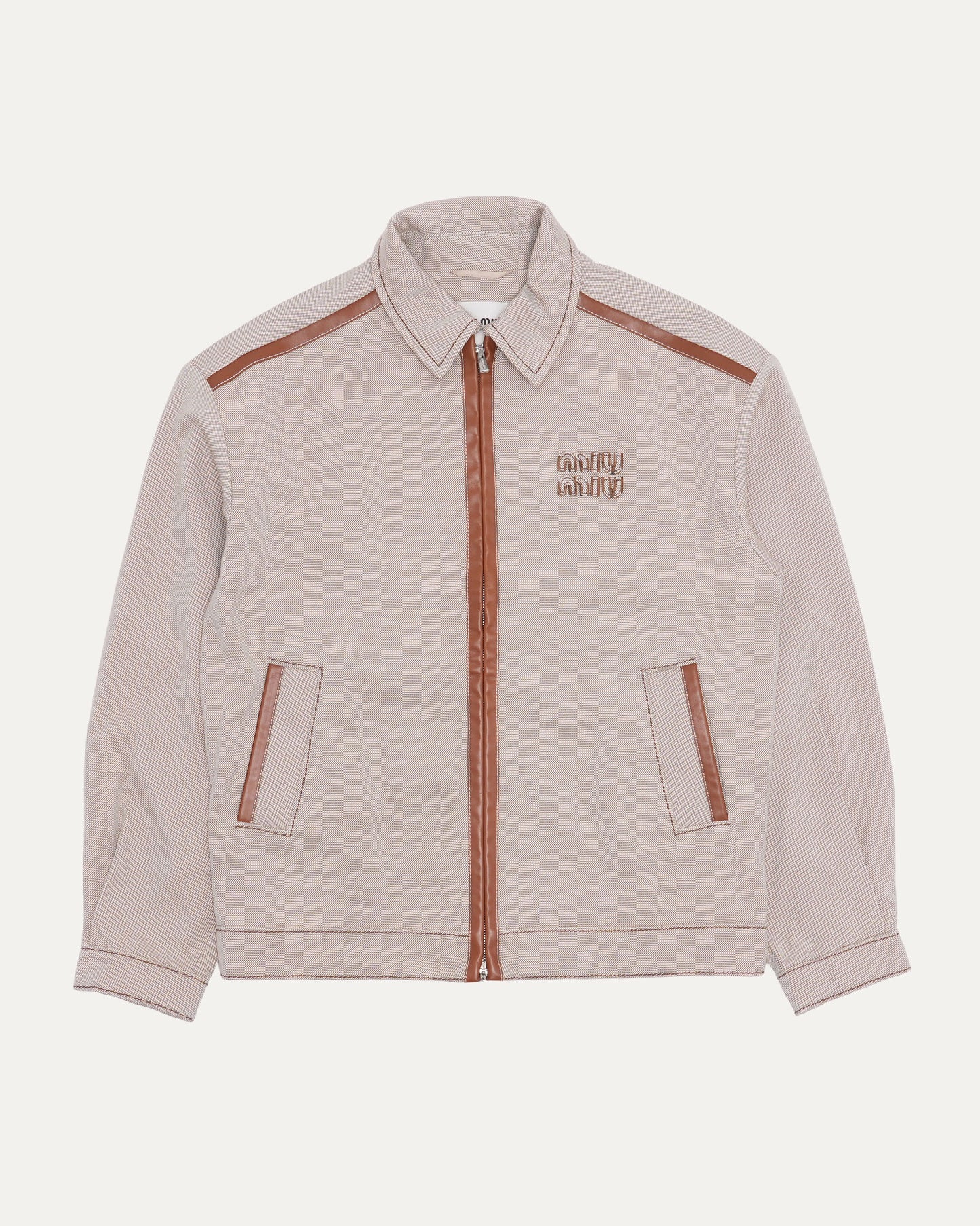 Canvas Zip-Up Jacket