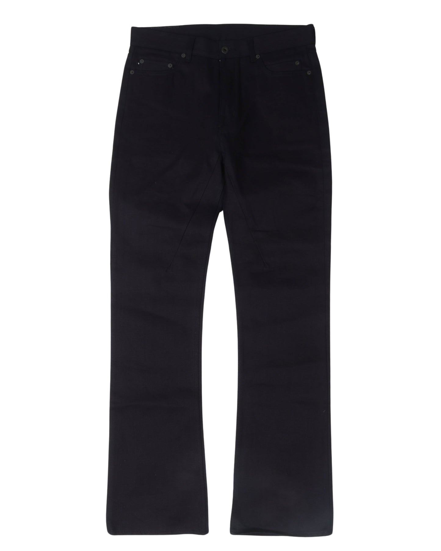Raw Jim Cut Flared Jeans
