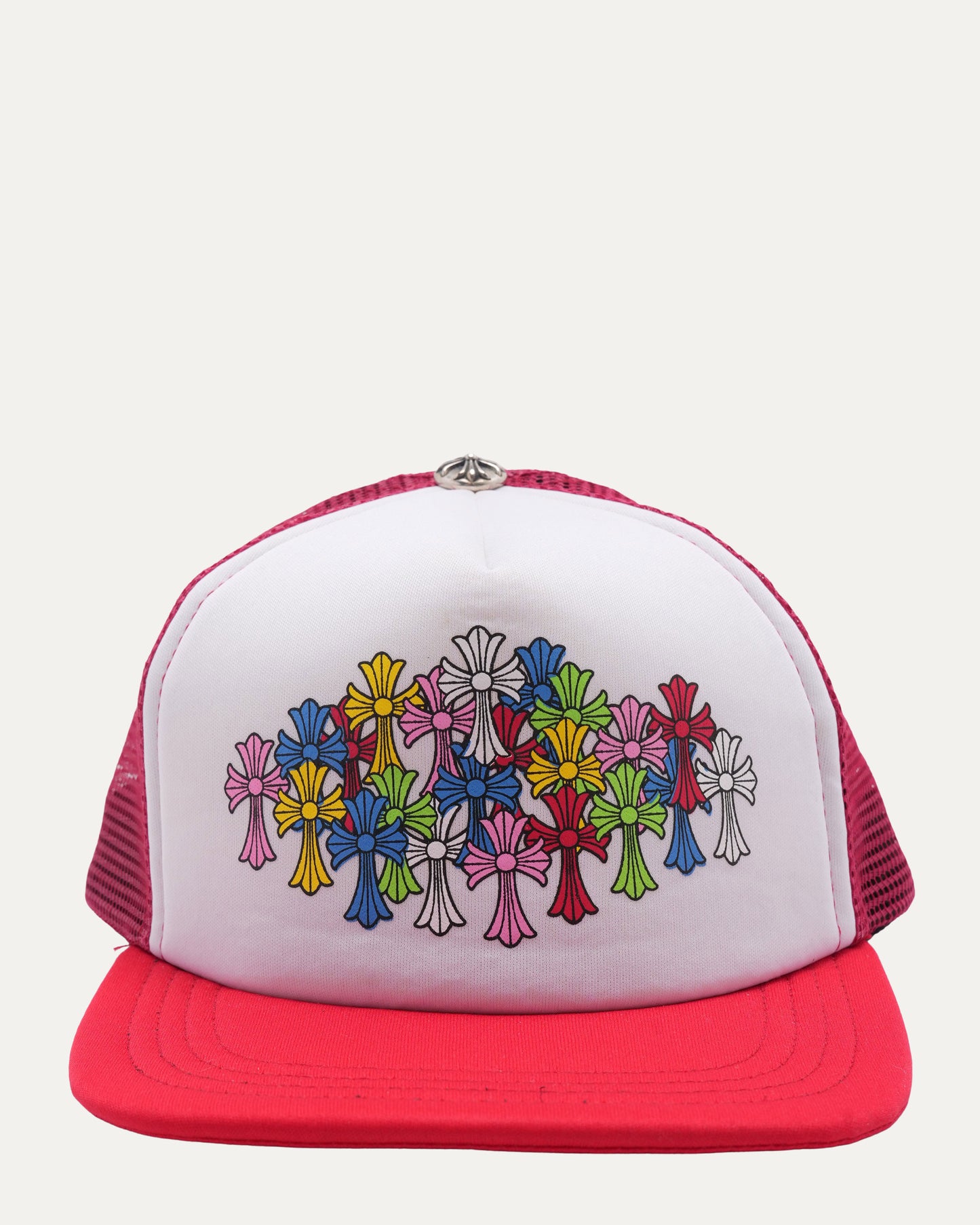 Multicolor Cross Trucker Hat