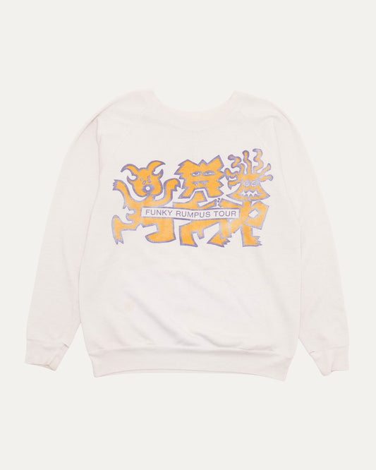 Red Hot Chili Peppers Funky Rumpus Tour 1988 Crewneck Sweatshirt