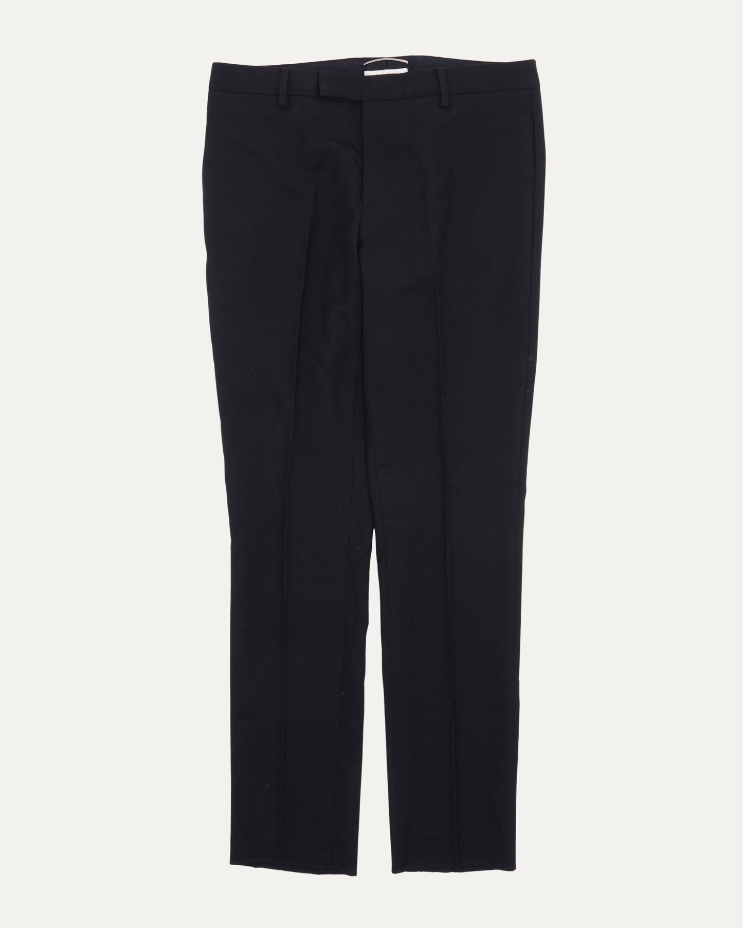 Wool Pleated Trousers