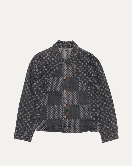 Nigo Damier Waves Monogram Denim Jacket