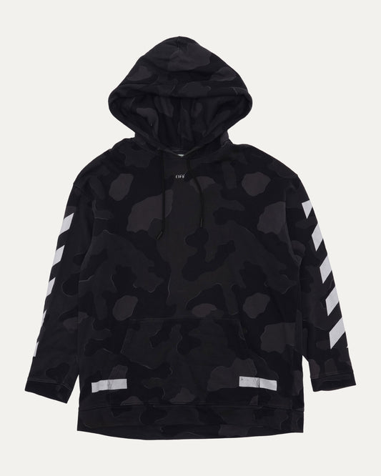 SSENSE Exclusive Camouflage Diagonal Arrows Hoodie