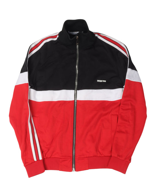 Color Blocked Track Jacket