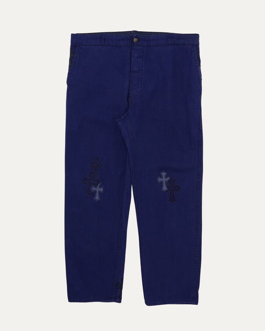 Cross Patch Bleu de Travail French Work Pants