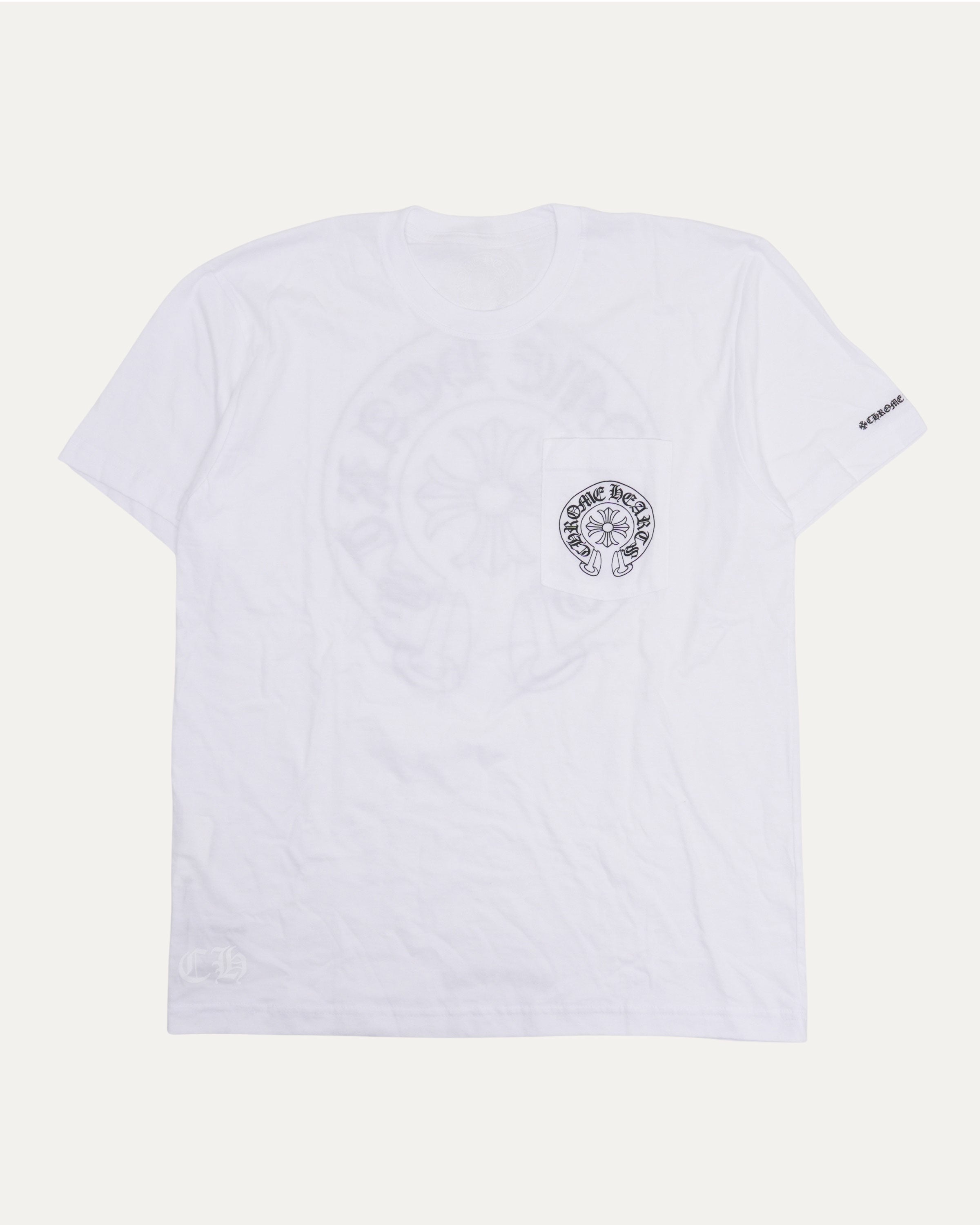 Chrome Hearts Horseshoe Logo Pocket T-Shirt – Justin Reed