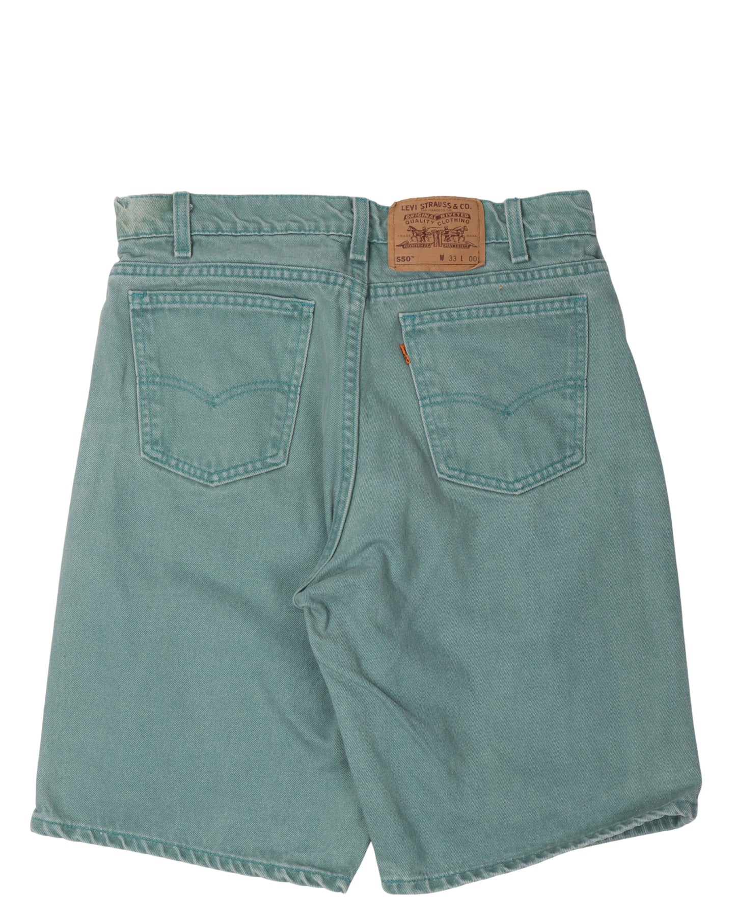 Levi's 550 Dyed Denim Shorts