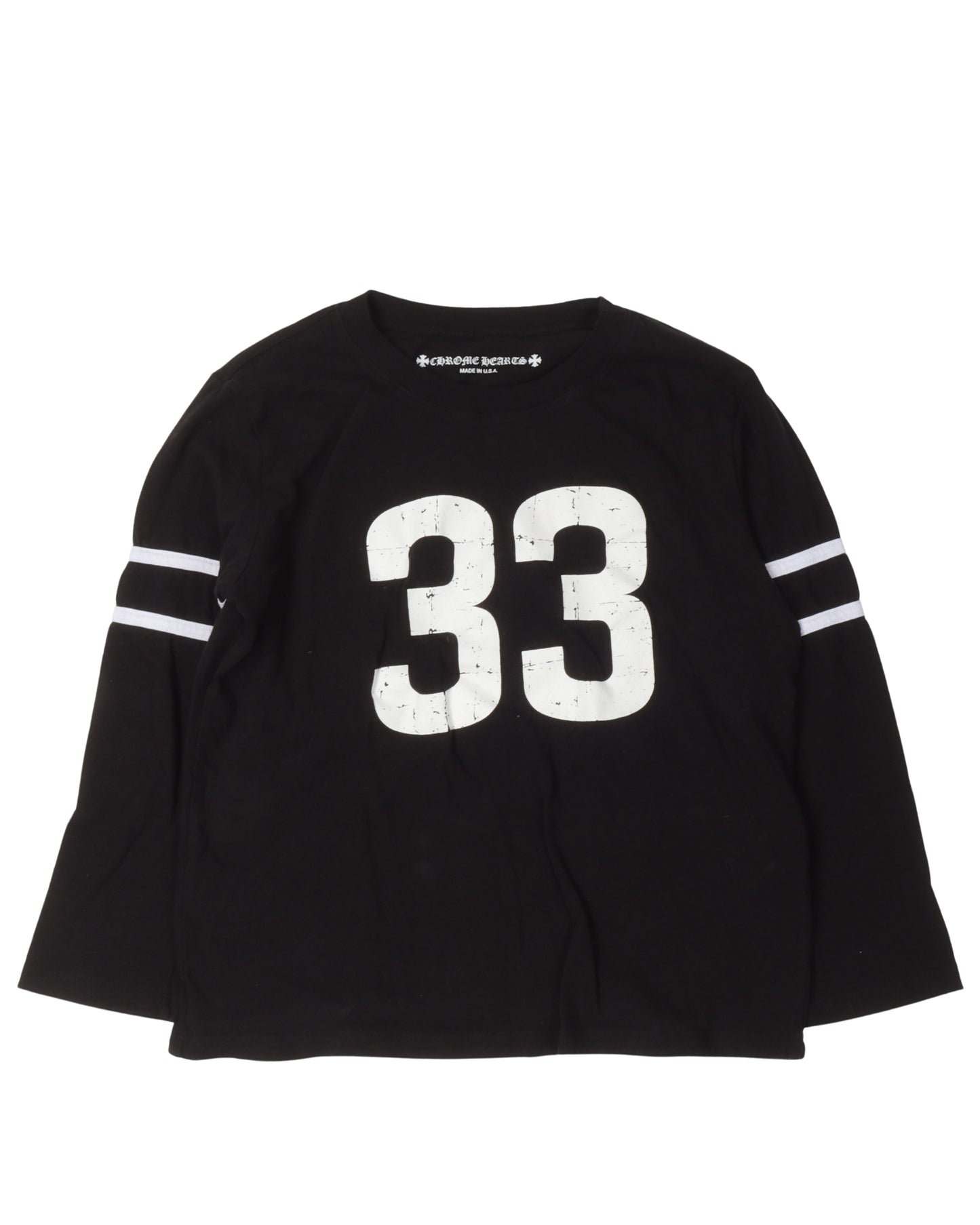 #33 Horseshoe Logo Baseball T-Shirt