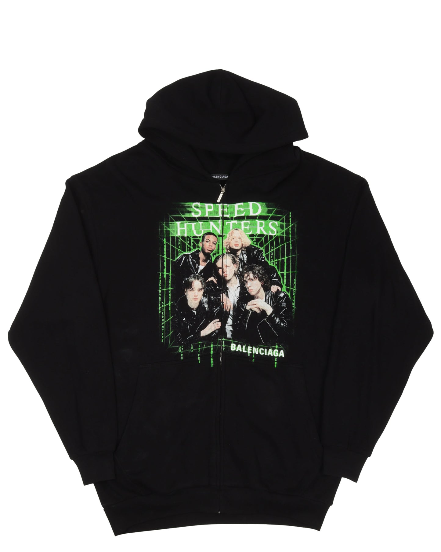 Speedhunters Oversized Zip-Up Hoodie