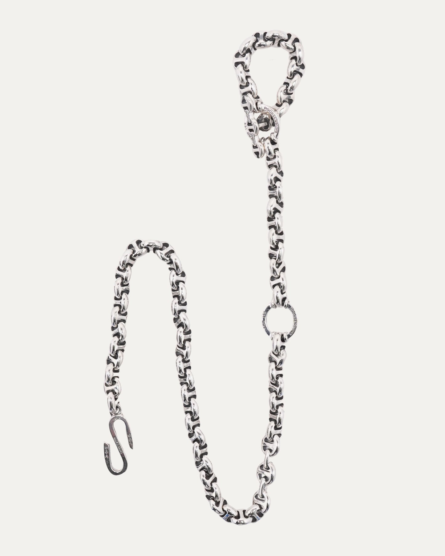 10MM Open-Link Wallet Chain with Diamonds