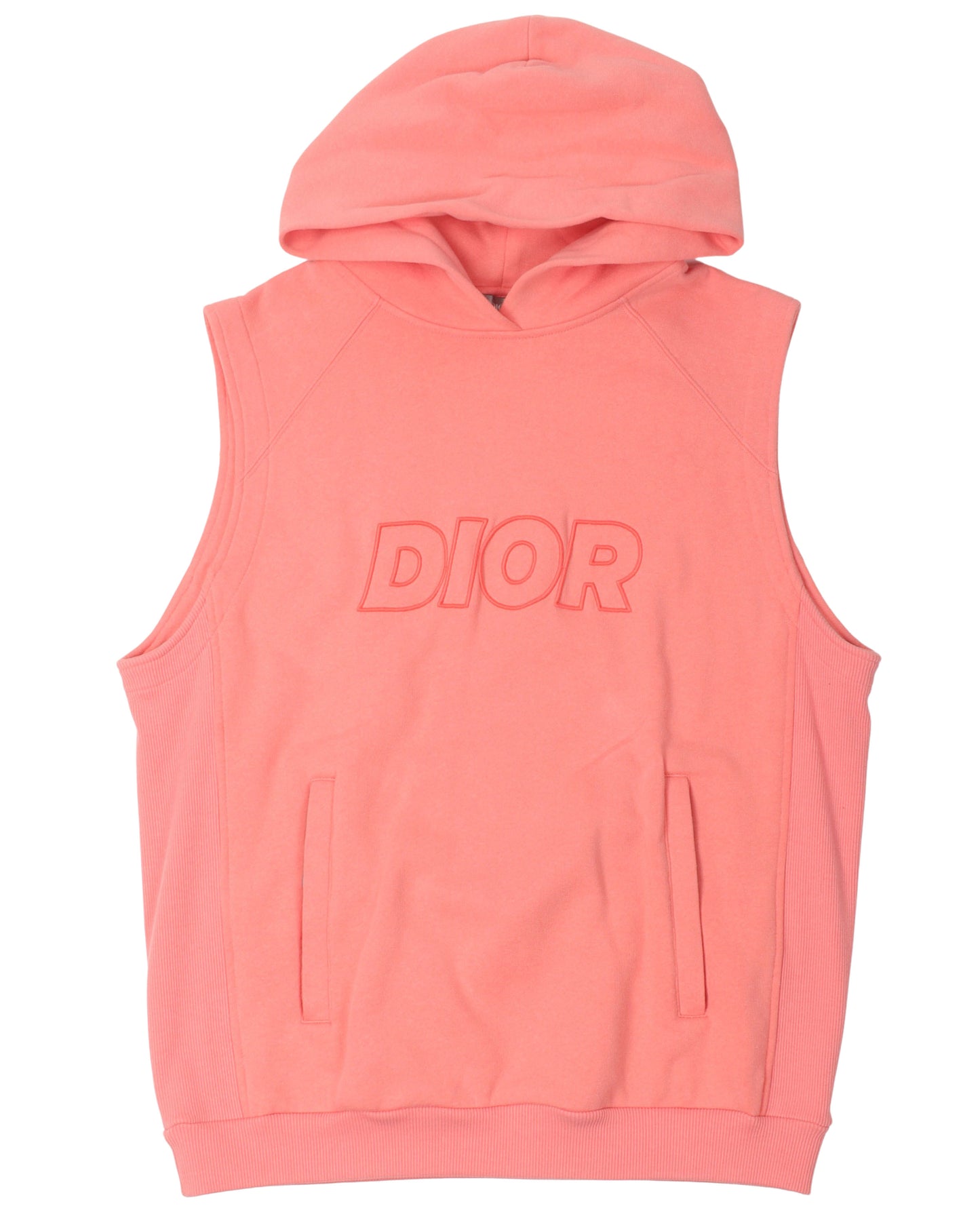 Oversized Sleeveless Hoodie
