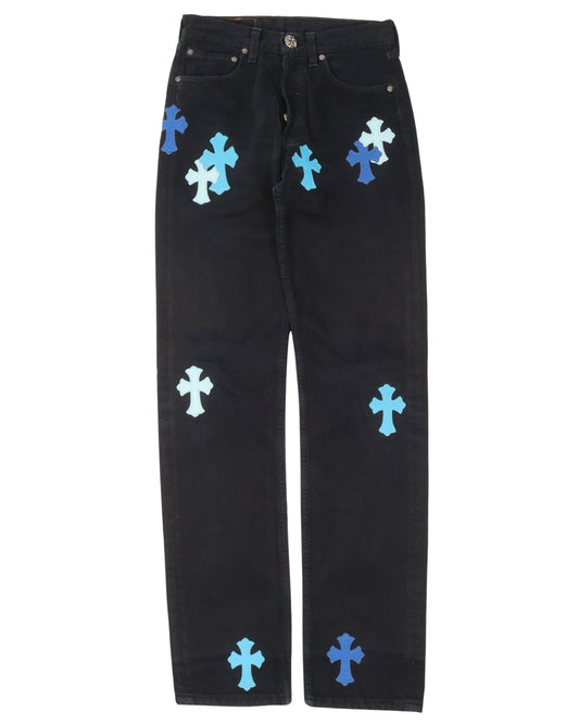 London Exclusive Levi's Cross Patch Jeans