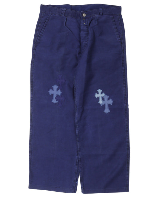 Cross Patch French Bleu de Travail Work Pants