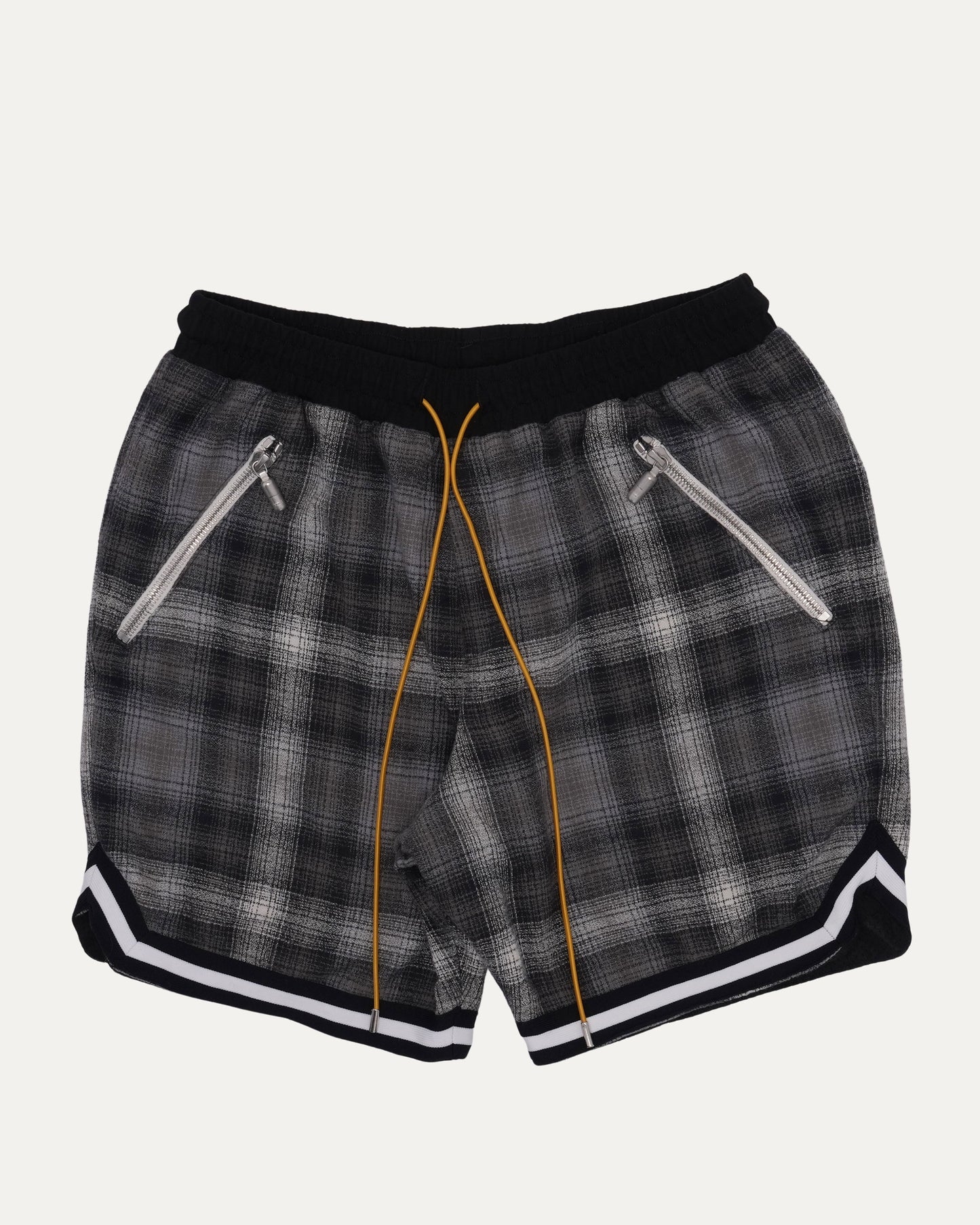 Plaid Print Shorts