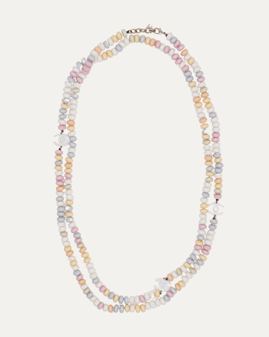 SS14 Multicolor Resin CC Candy Supermarket Sweetie Triple Strand Necklace