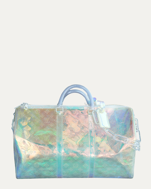 Monogram Prism Keepall Bandoulière 50