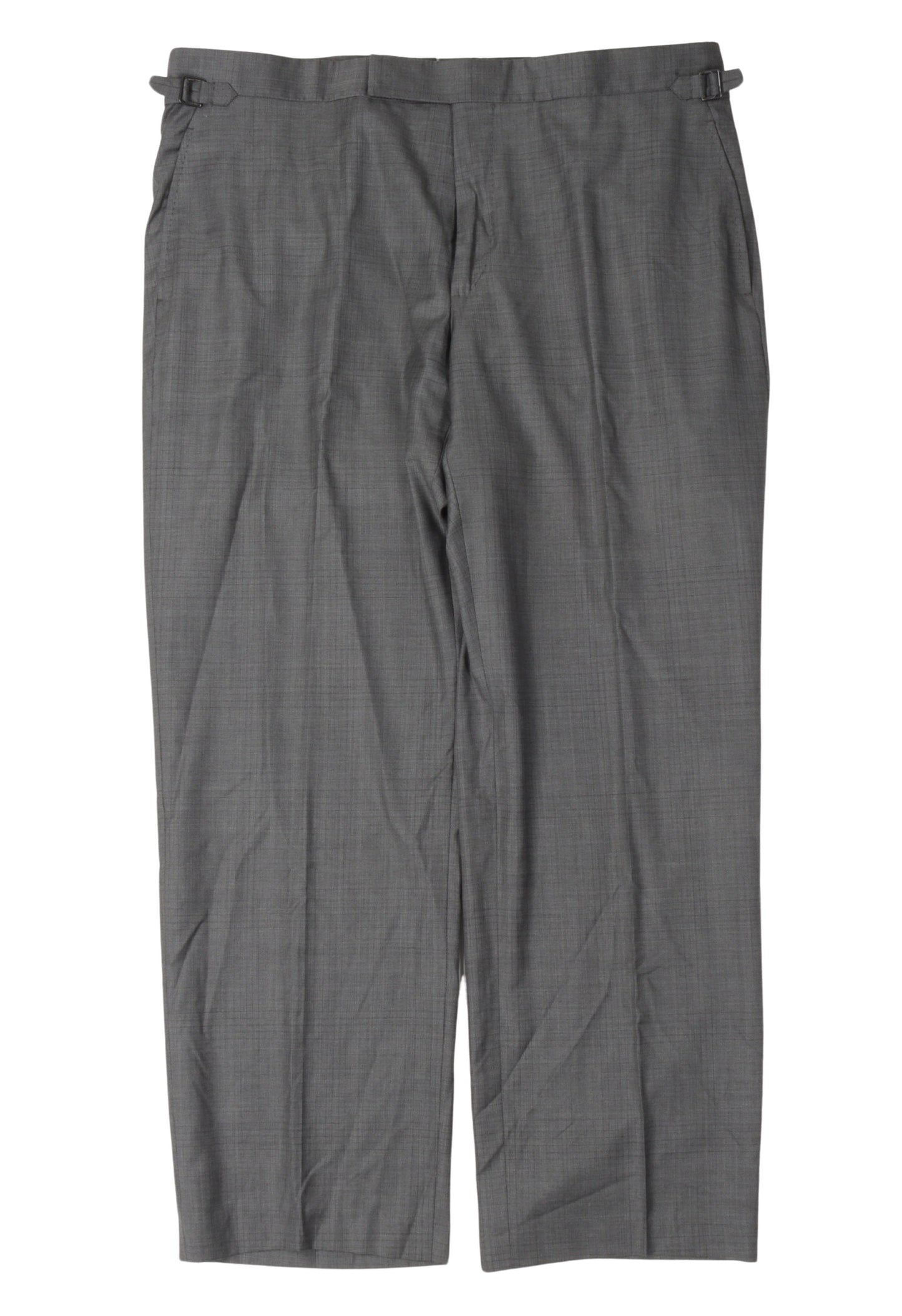 Pattern Wool Trousers