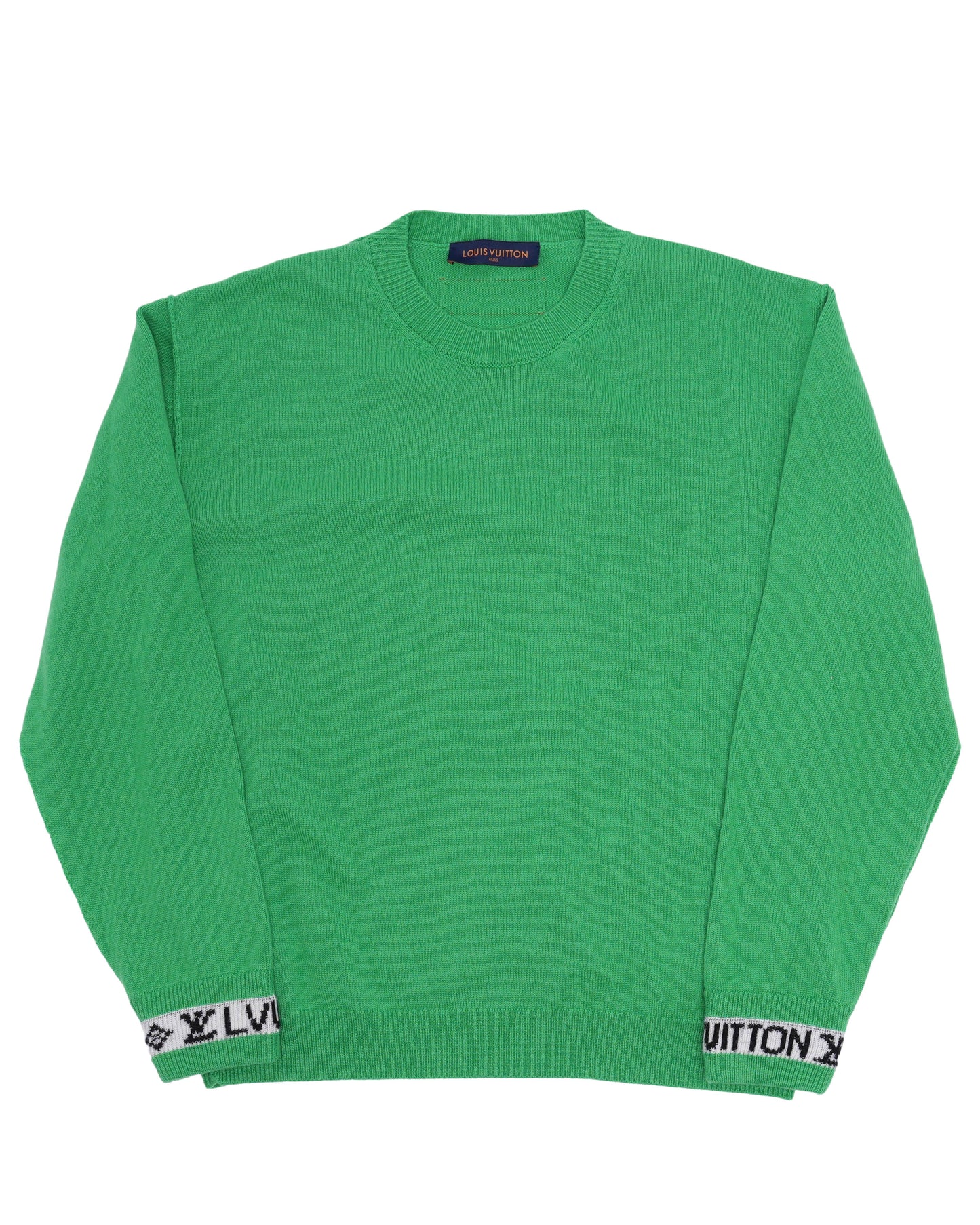 Cuffs Cashmere Crewneck Sweater