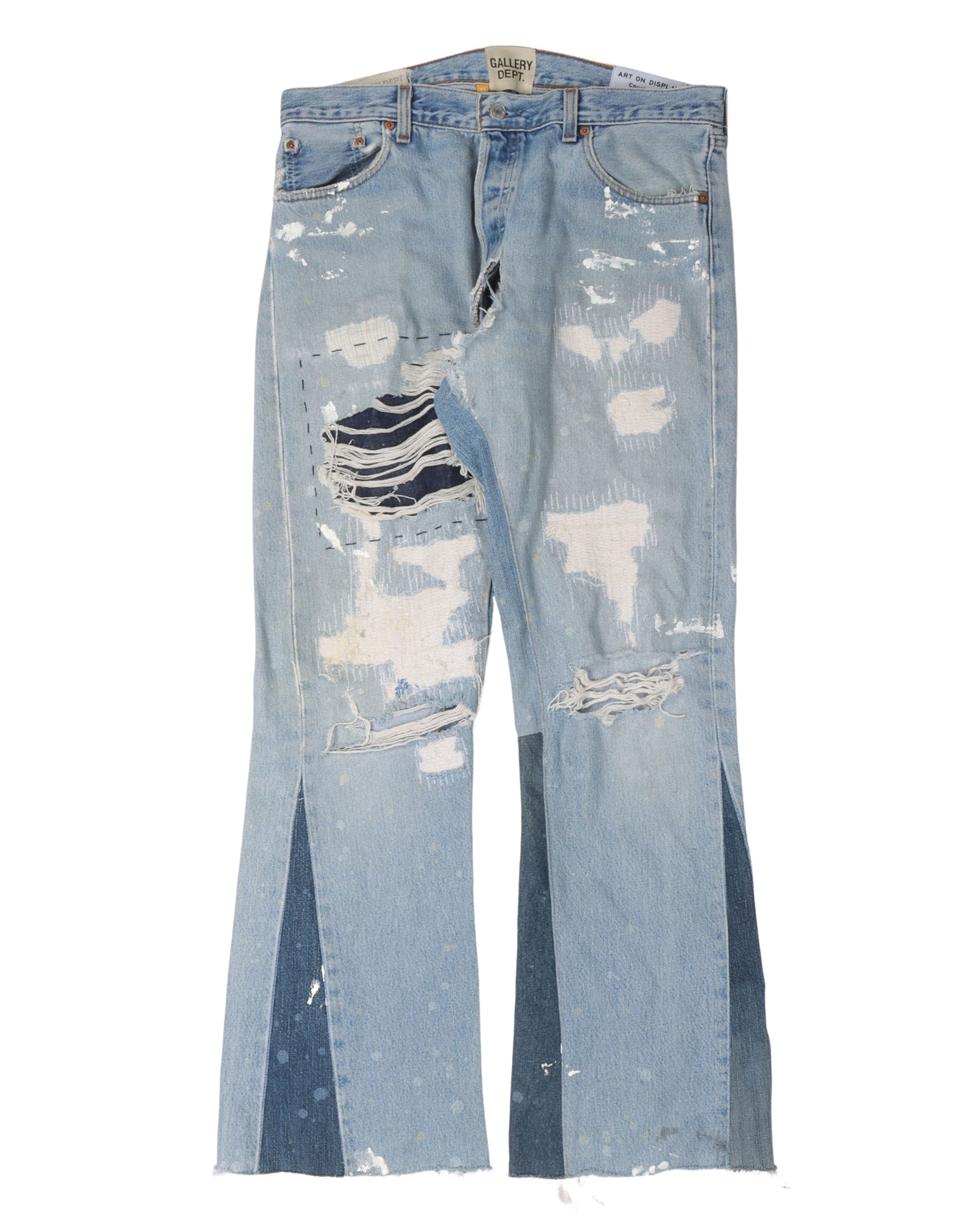 Thrashed Indiana Flare Jeans