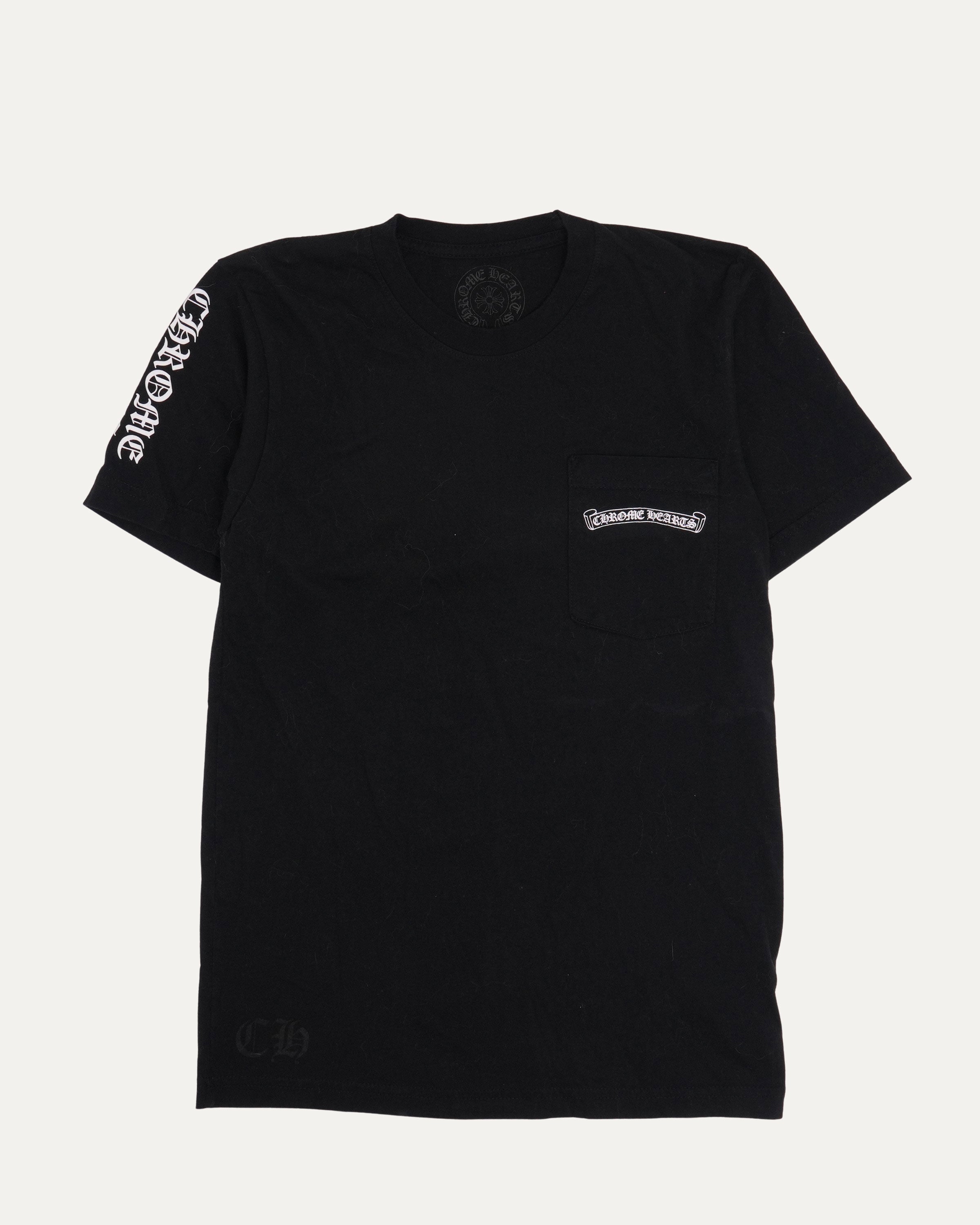 Chrome Hearts Tonal Cemetery Cross Pocket T-Shirt – Justin Reed