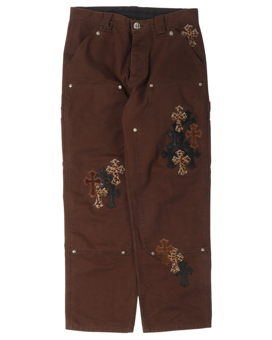 Cross Patch Double Knee Carpenter Pants