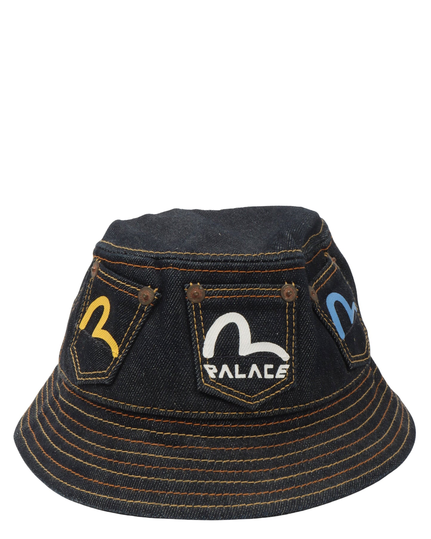 Evisu Denim Bucket Hat