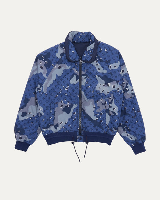 Reversible Camouflage Bomber Jacket