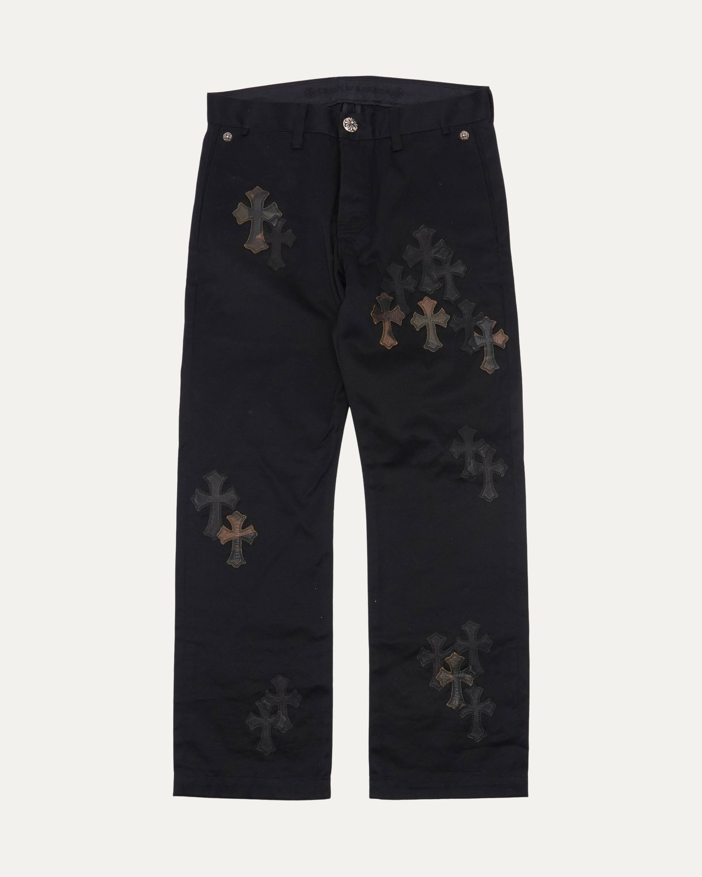 Cross Patch Chino Pants