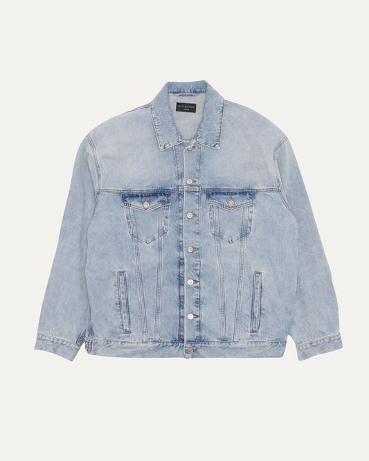 Oversized Denim Trucker Jacket