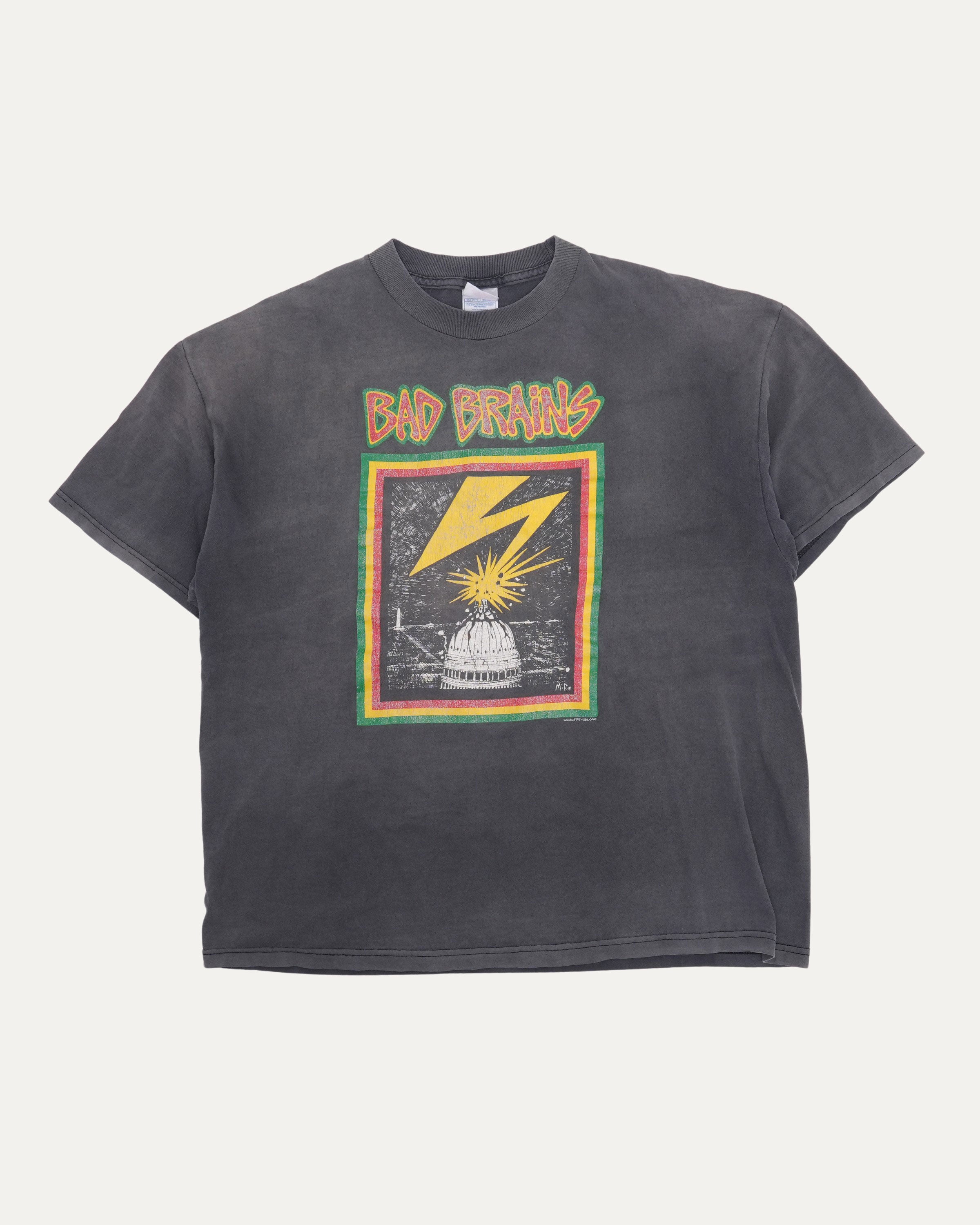 bad brains Tシャツ 1997年当時物　NYHC Vintage Bad Brains Banned In D.C. T-Shirt – Justin Reed