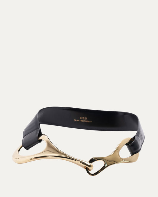Iconic Tom Ford Era Oversized Horsebit Belt