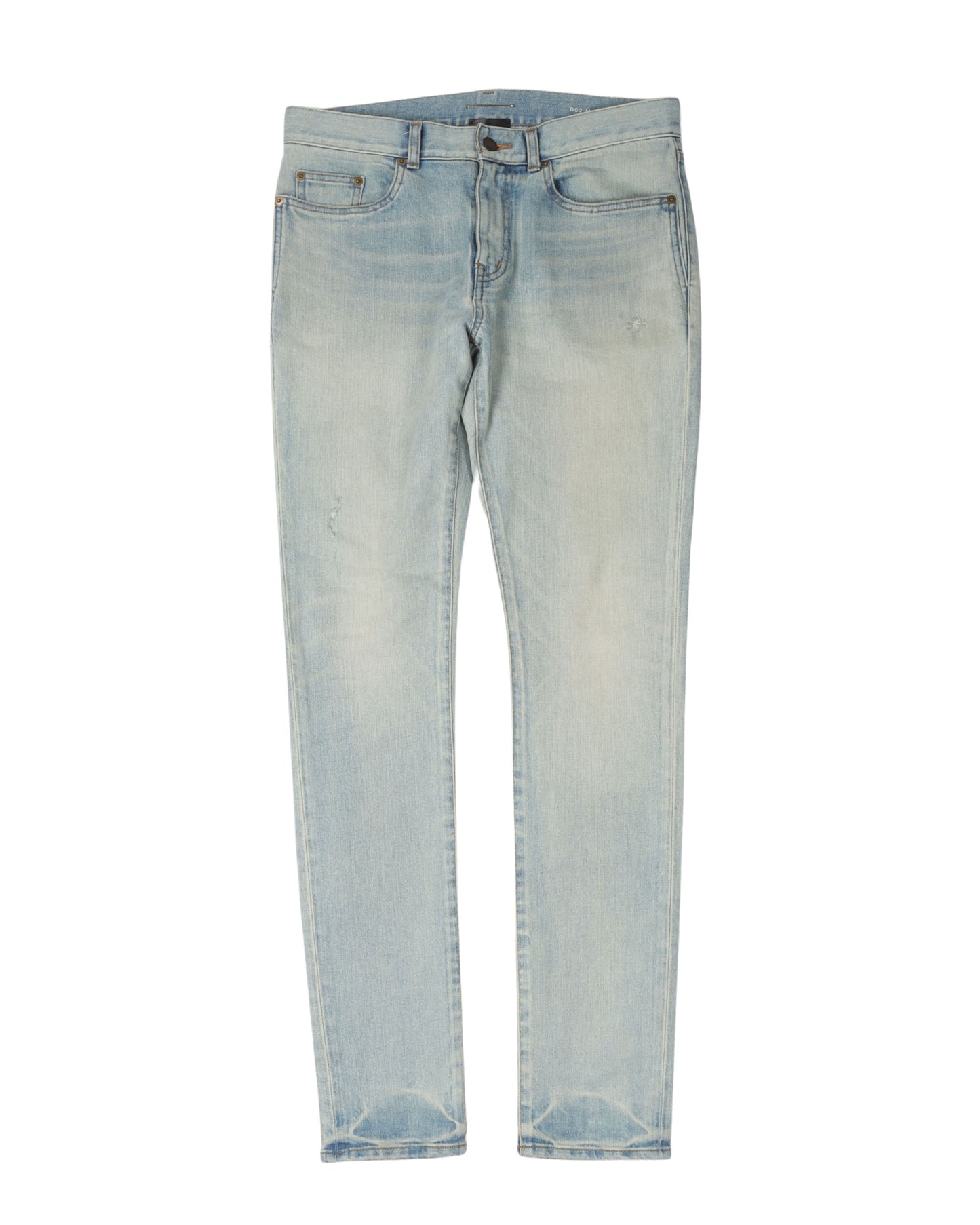 Light Wash Distressed Jeans