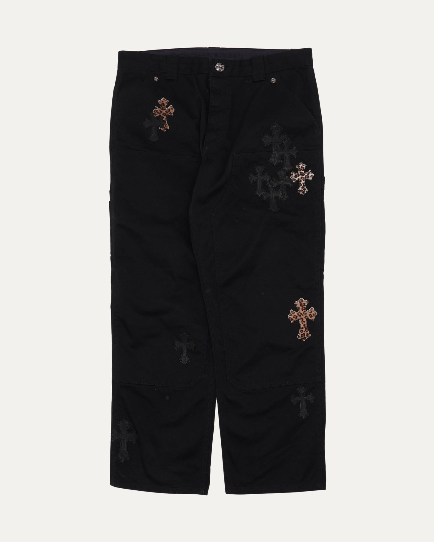 Cross Patch Double Knee Carpenter Pants